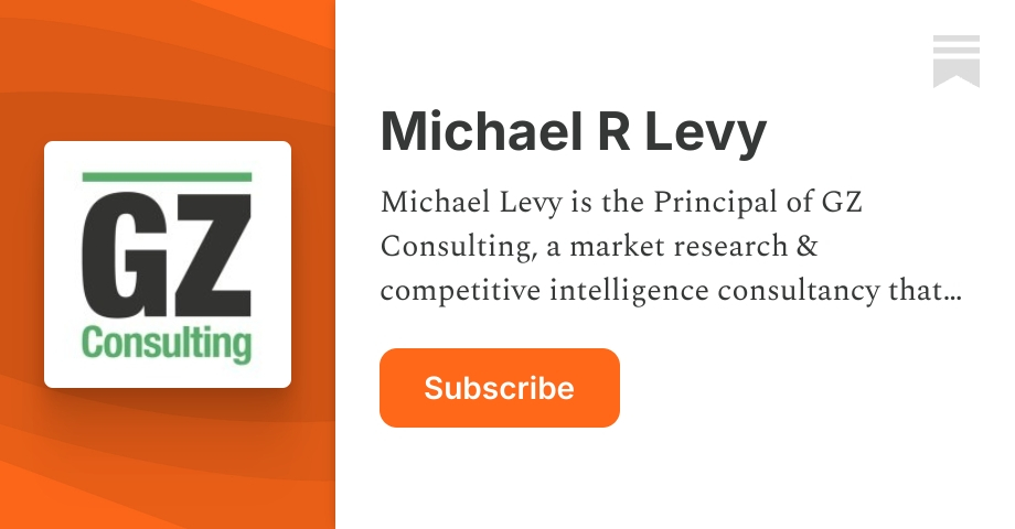 Michael R Levy | Substack