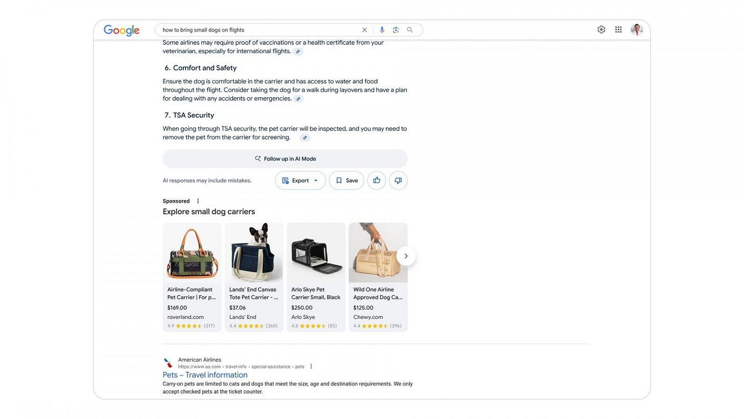 Google claims users find ads in AI search 'helpful'