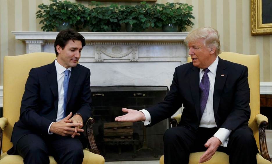 Trudeau, Trump Meeting Sidesteps the Countries' Climate Change Agreements -  Inside Climate News