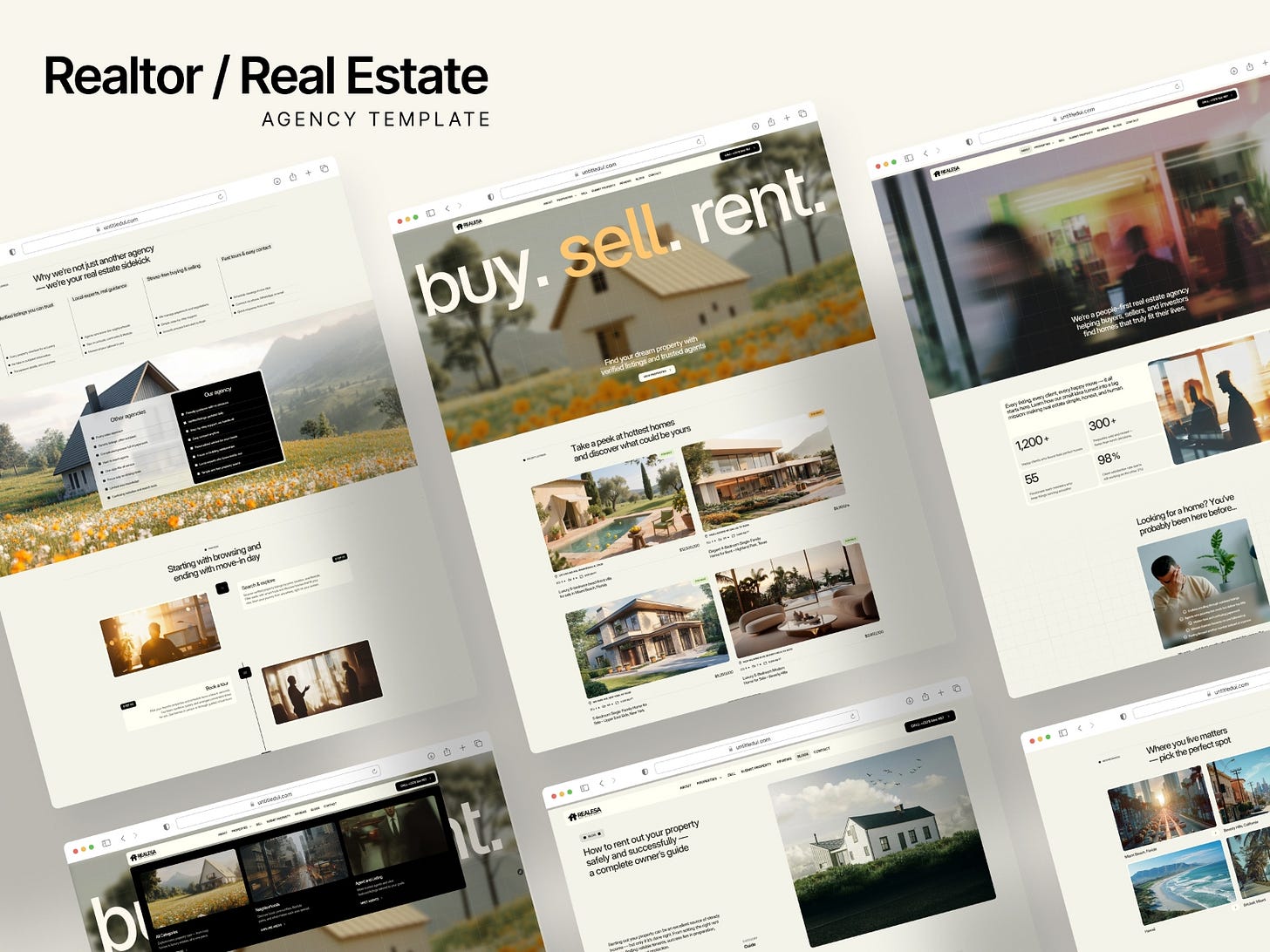 Realist — Realtor Real Estate Agency Listin