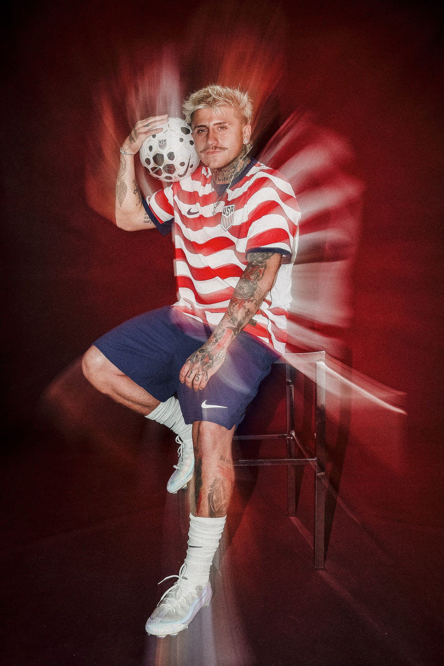 The U.S. Men's Soccer Team Unveils Its 2026 FIFA World Cup Uniforms | Vogue The U.S. Men's Soccer Team Unveils Its 2026 FIFA World Cup Uniforms | Vogue