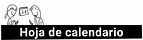 Hoja de Calendario