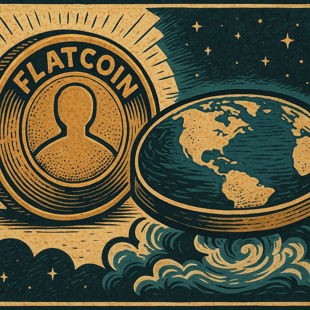 Flatcoin or Flat Earth?