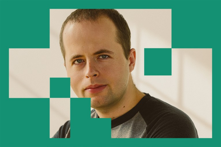 Portrait of Jakub Pachocki.