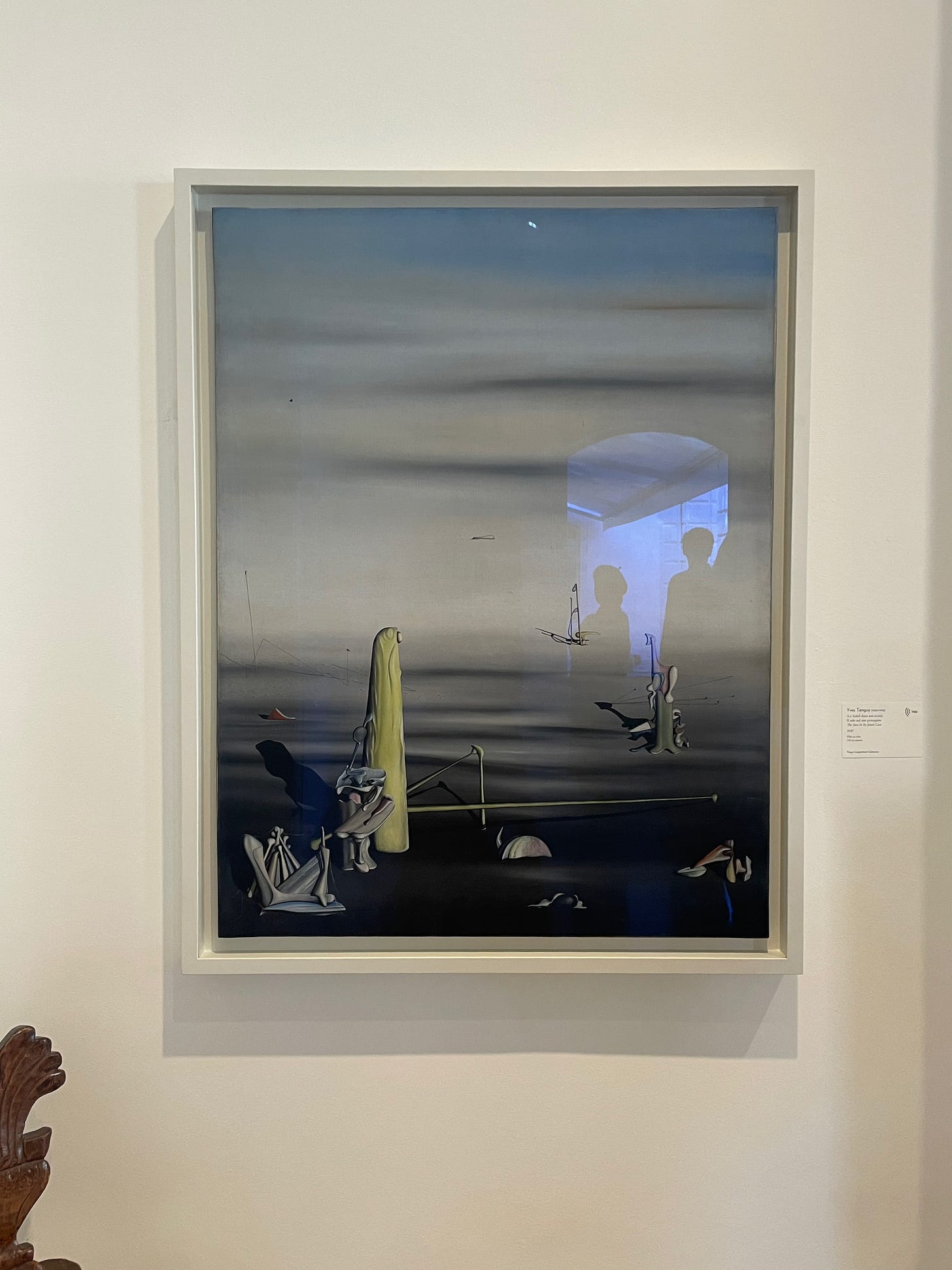 The liquescent portals of Yves Tanguy's Surrealist paintings