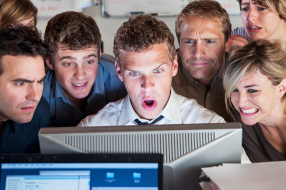 shocked students