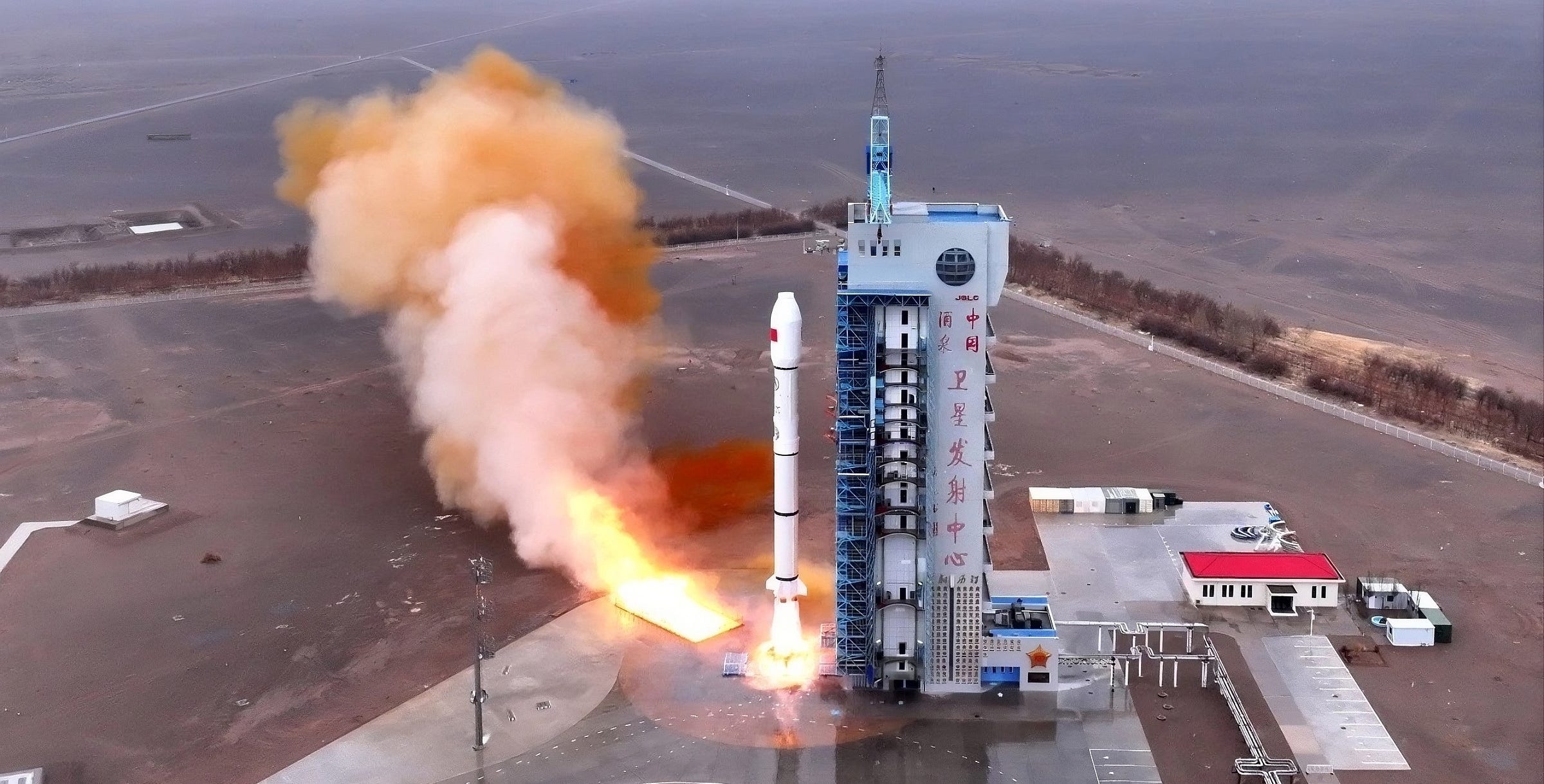 The Long March 2C launch vehicle lifting off from Launch Site 94 at the Jiuquan Satellite Launch Center on March 27th 2026. The Long March 2C launch vehicle lifting off from Launch Site 94 at the Jiuquan Satellite Launch Center on March 27th 2026.