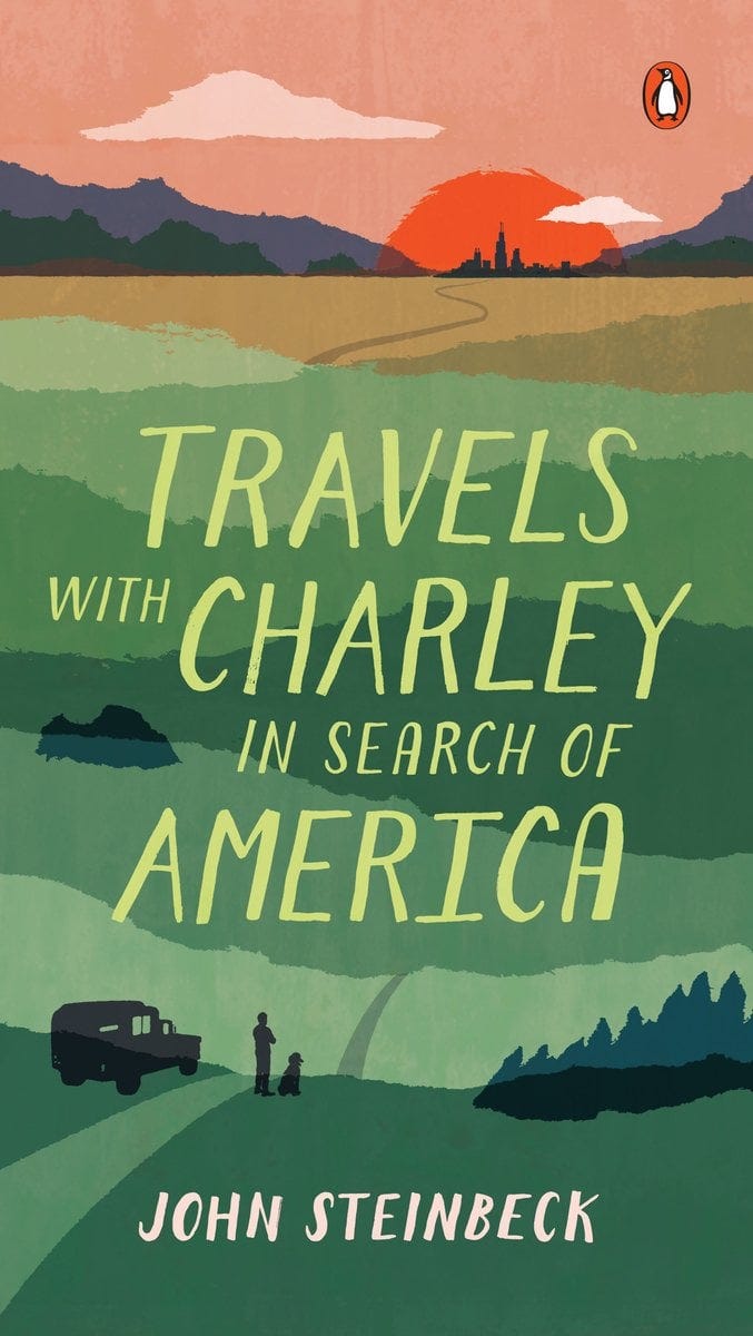 Travels with Charley in Search of America bookcover Travels with Charley in Search of America bookcover