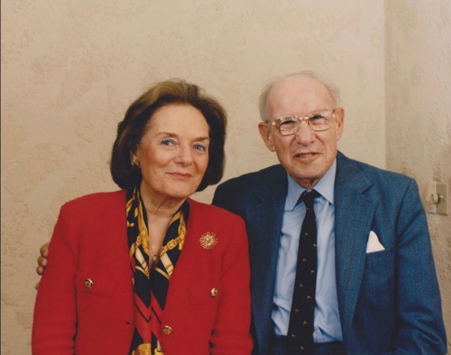 Frances Hesselbein and Peter Drucker Frances Hesselbein and Peter Drucker