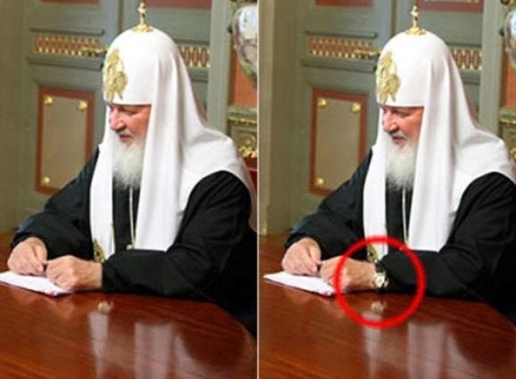 Yet Another Scandal for Russia's Orthodox Church as Clergyman Is Spotted  Wearing $40K Rolex · Global Voices