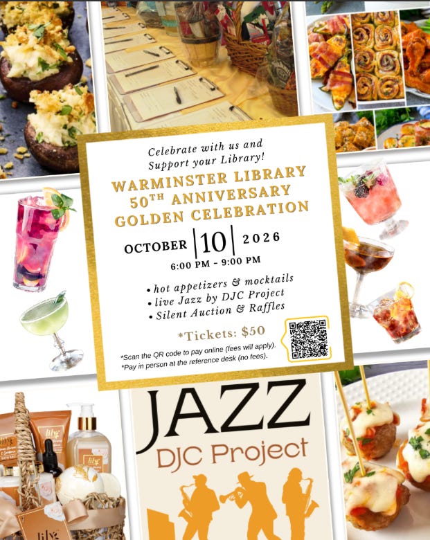 Library Event On Oct. 10, 2026