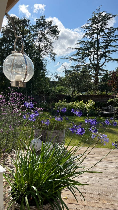 English walled garden