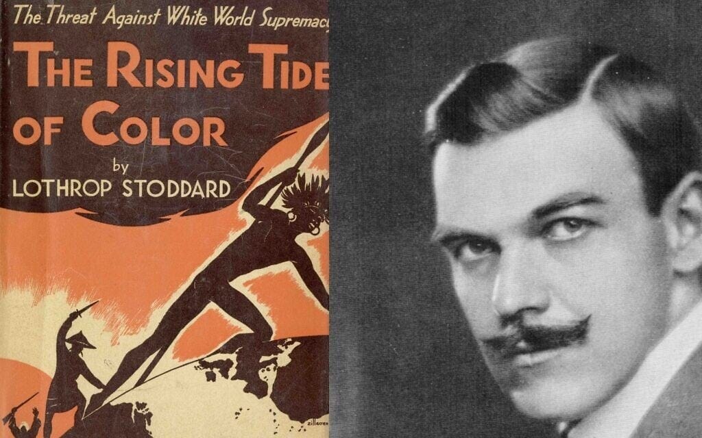 'The Rising Tide of Color,' published by Lothrop Stoddard in 1920 (public domain) 'The Rising Tide of Color,' published by Lothrop Stoddard in 1920 (public domain)