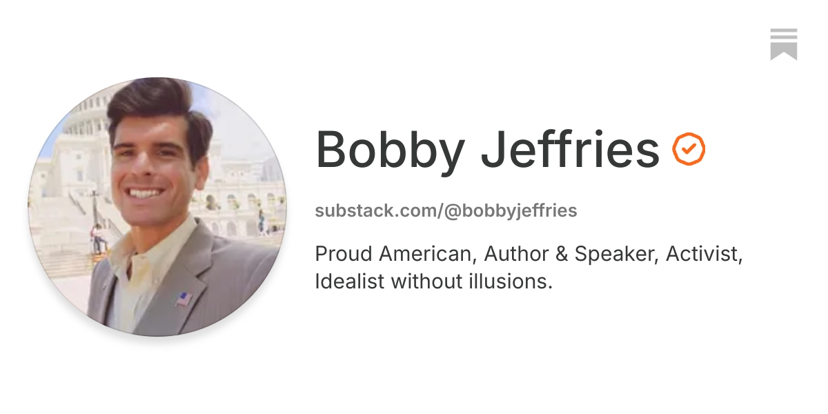Bobby Jeffries | Substack