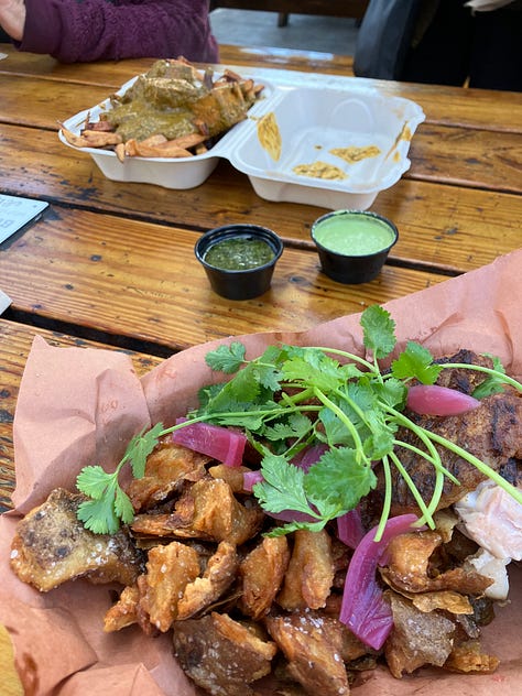 Images on the Portland Cartopia food truck Portland and Guns, Chicken, Potatoes, and sauces
