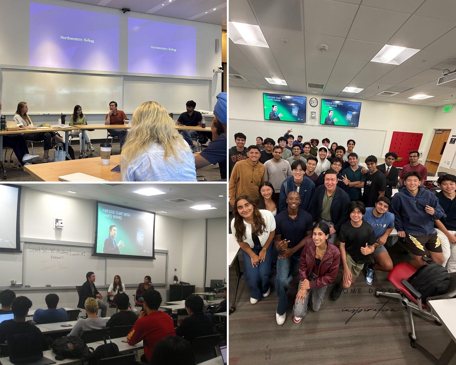 James visiting universities