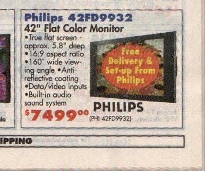 r/nostalgia - 2001, Flat Screen TV's are Introduced....and are super expensive.