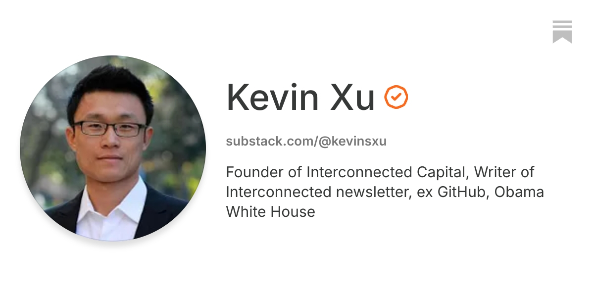 Kevin Xu | Substack