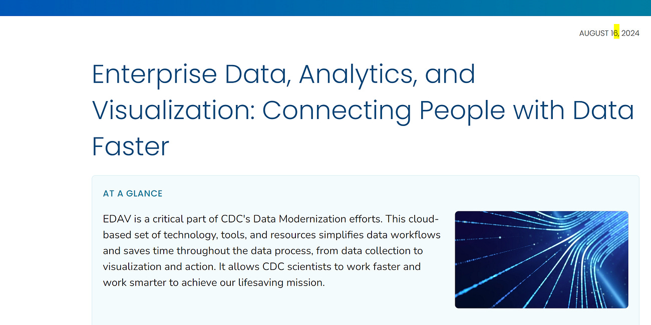 How much of the $550M Granted to CDC's Data Modernization Has been Allocated To VAERS?