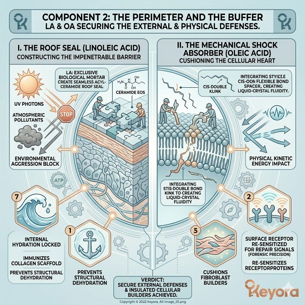 Systemic Regulator utilizing Linoleic Acid for the Roof Seal and Oleic Acid for the Mechanical Shock Absorber to ensure structural sovereignty. Systemic Regulator utilizing Linoleic Acid for the Roof Seal and Oleic Acid for the Mechanical Shock Absorber to ensure structural sovereignty.