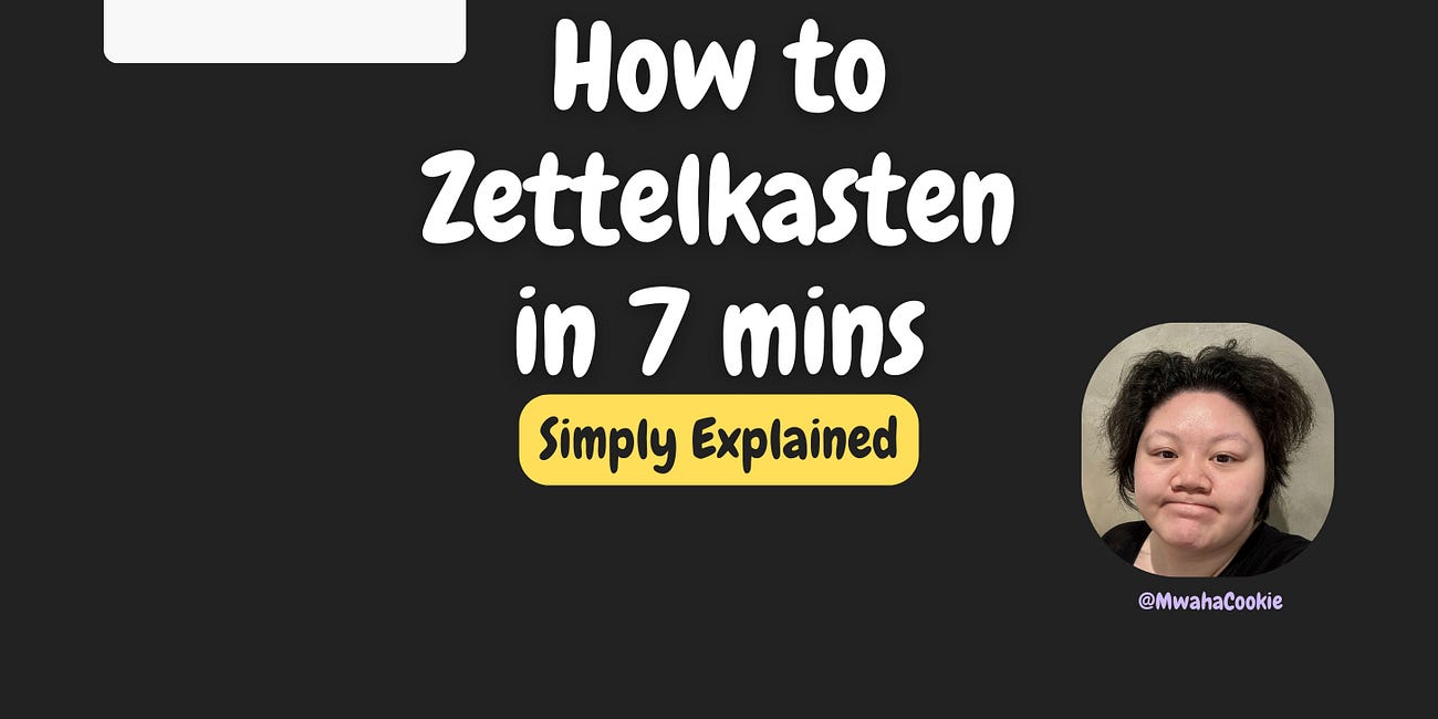 7-Minute Zettelkasten Kickstart