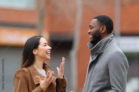 Interracial relation with woman and man ...