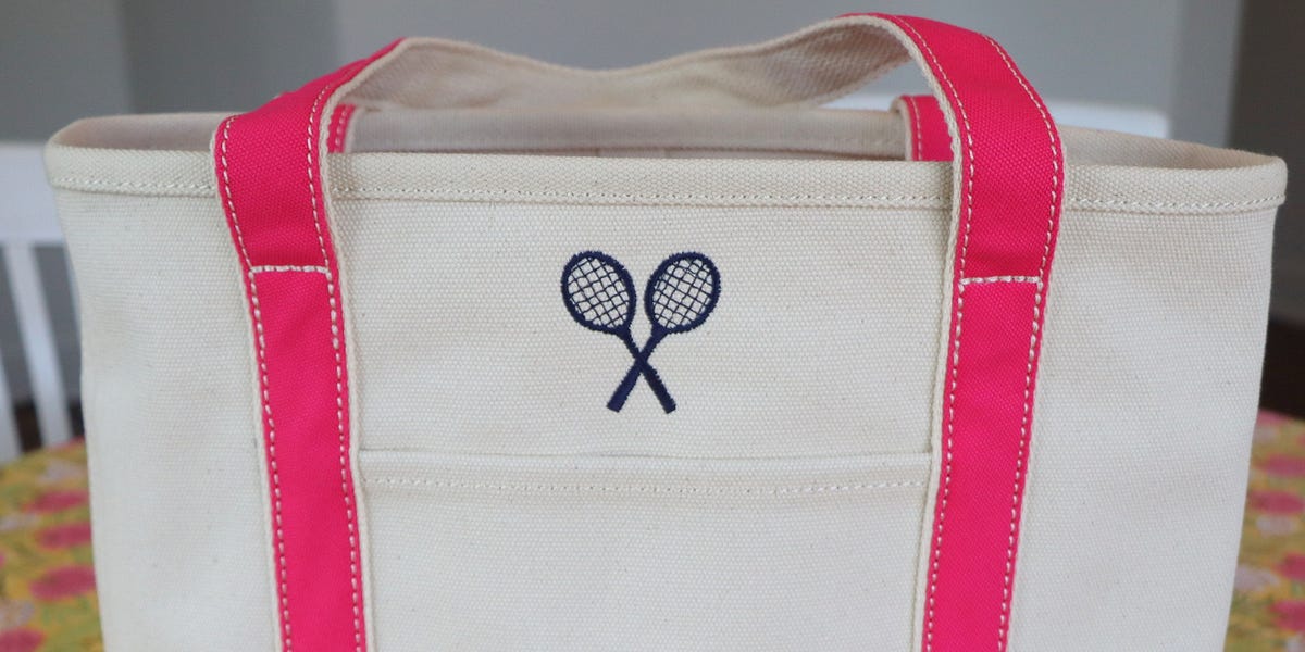 LANDS’END canvas tote bag size M Lands' End Zip Top Canvas Tote Bag : Target