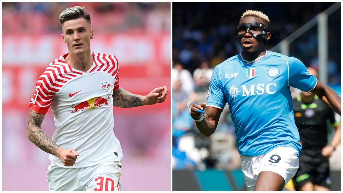Victor Osimhen: Chelsea Turn Attention to Benjamin Sesko After “Missing  Out” on Nigerian Striker