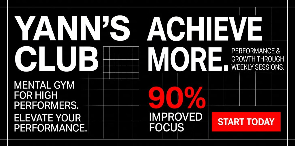 Yann's Club — Mental gym for high performers. Achieve more.