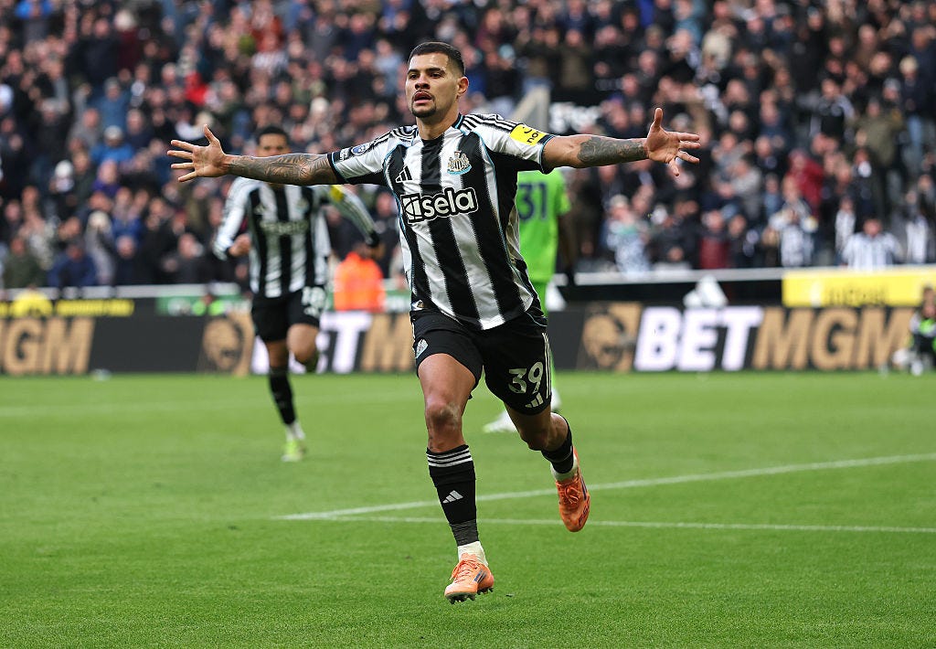 Newcastle United vs Fulham: Bruno Guimaraes thrives in new role after  'special moment' | FourFourTwo