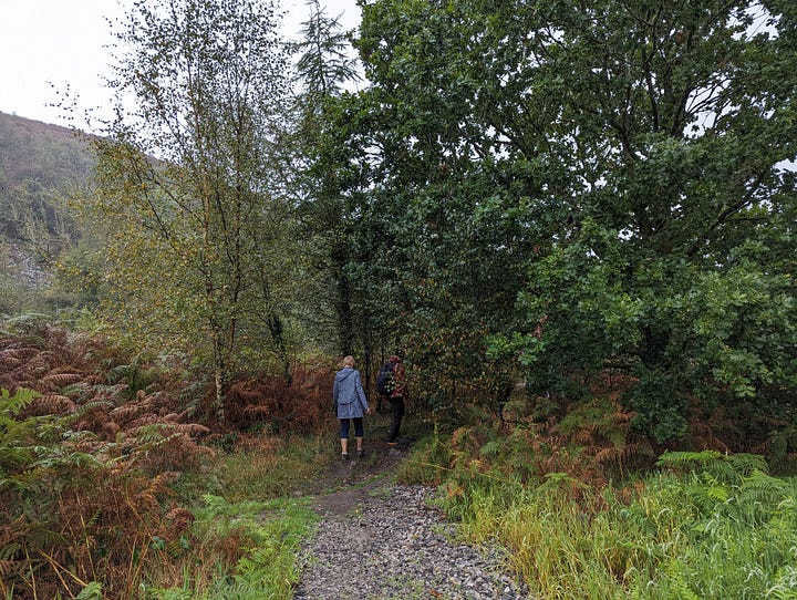 guided walk waterfalls brecon beacons