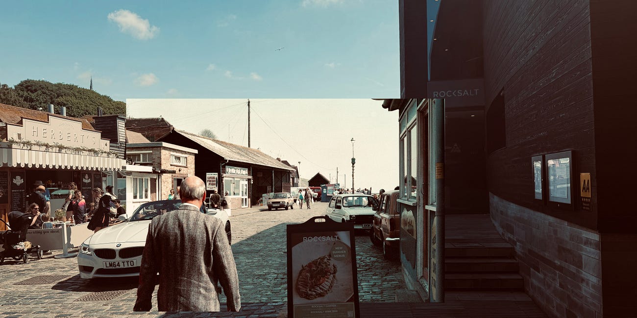 📷 That Folkestone Artist: Exploring the changing face of our town over time