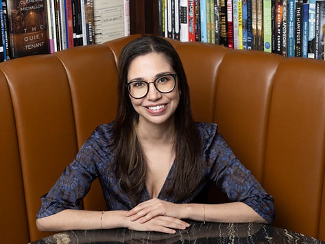 Three author photos of Alia taken by Beowulf Sheehan. In all three, she is surrounded by books.