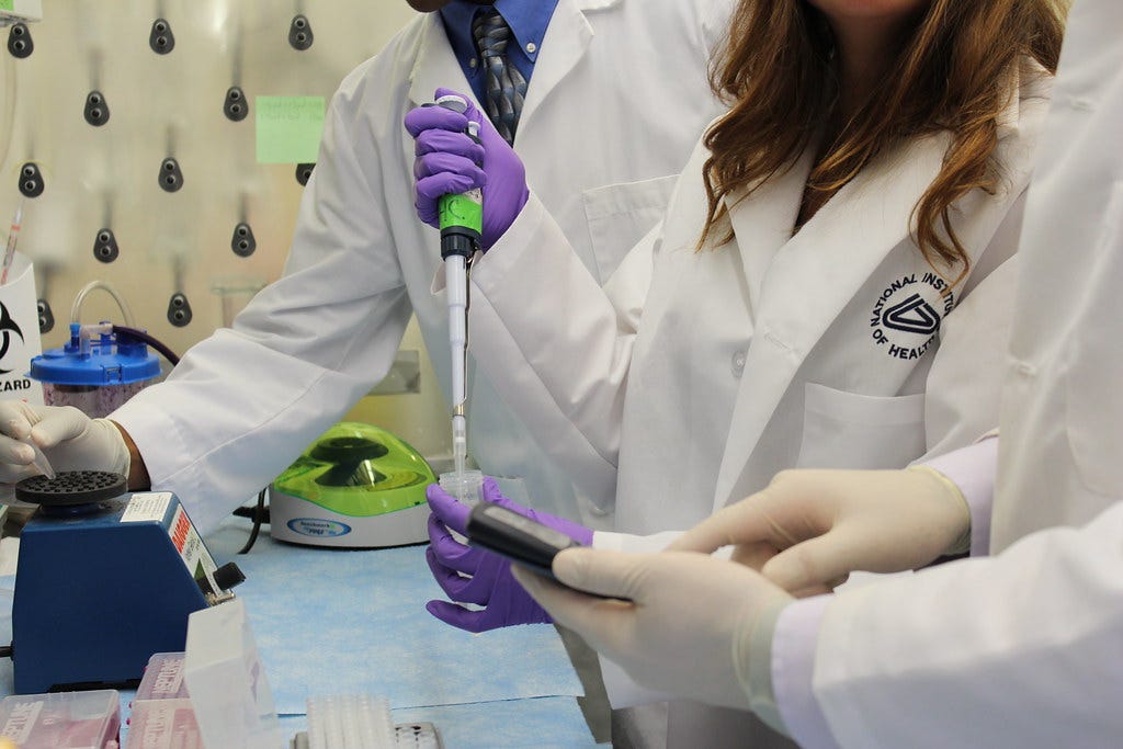 Medical Research Scholars Working in Lab | Members of the Na… | Flickr