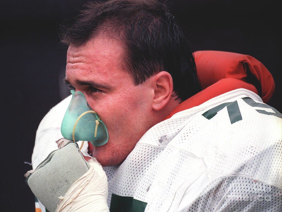 Edmonton Eskimos Football - John Mandarich 1985 #3 by Terry Elniski