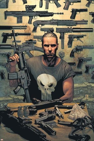 Castle Estate" - 'PUNISHER MAX' Issue #1 Cover (Tim Bradstreet) :  r/thepunisher
