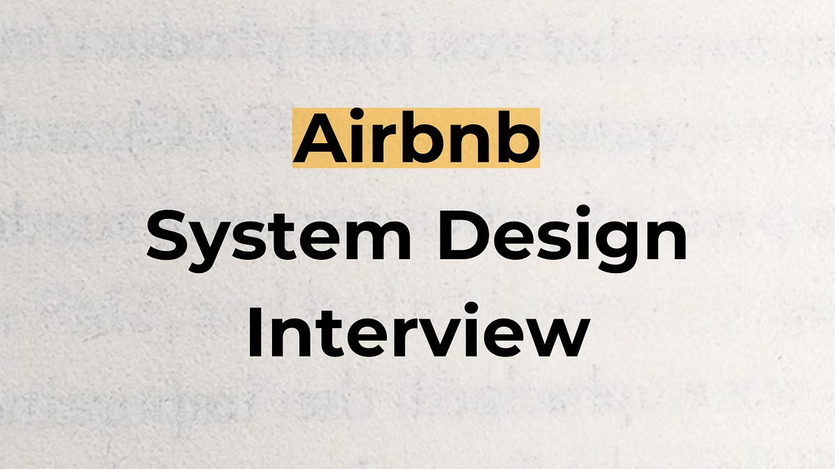Airbnb System Design - by Neo Kim and Hayk