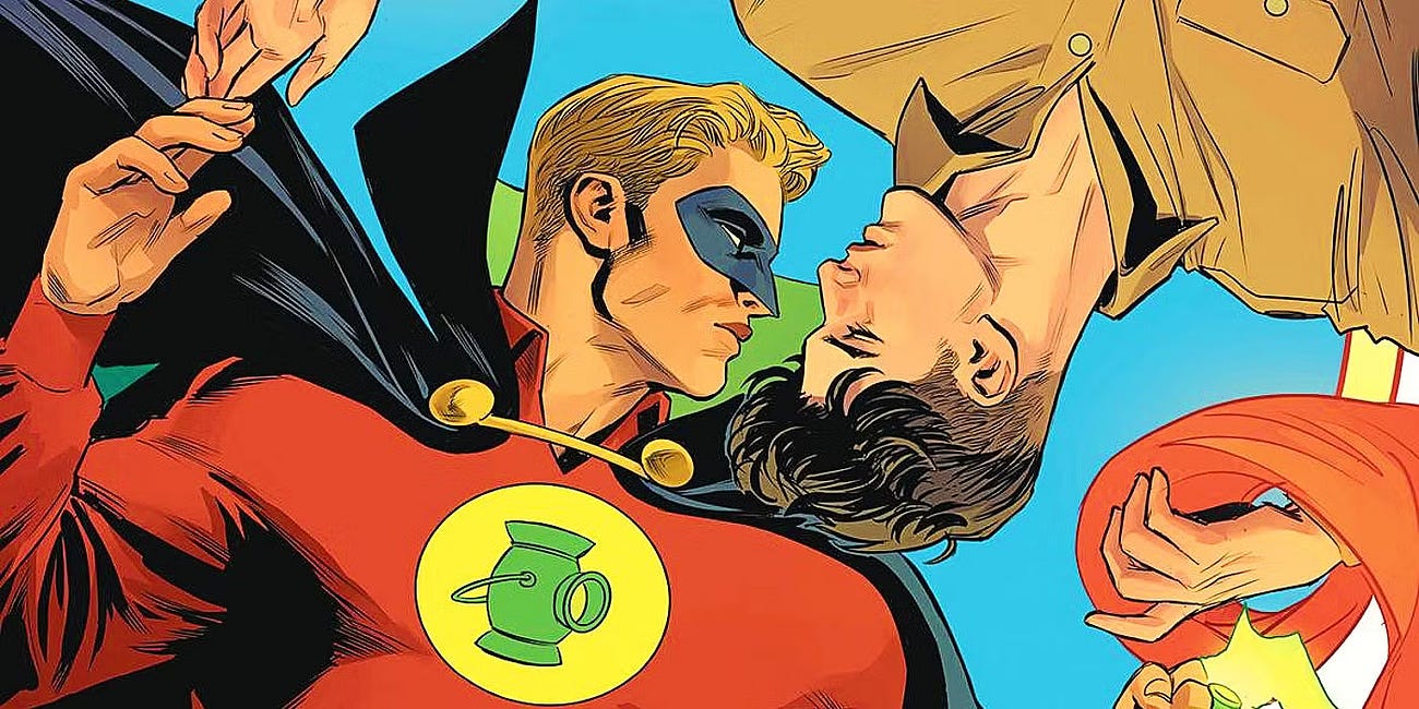 Despite Being A Failure In Sales, Tim Sheridan's Gay Green Lantern Nominated For GLAAD Award 
