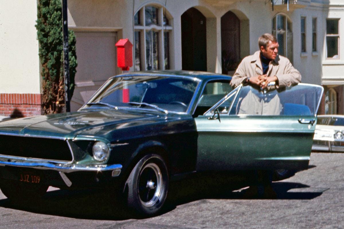 Steve McQueen's 1968 'Bullitt' Mustang up for auction