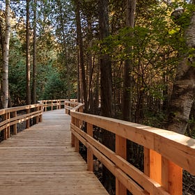 The boardwalk has reopened at one of Ontario’s rarest lakes