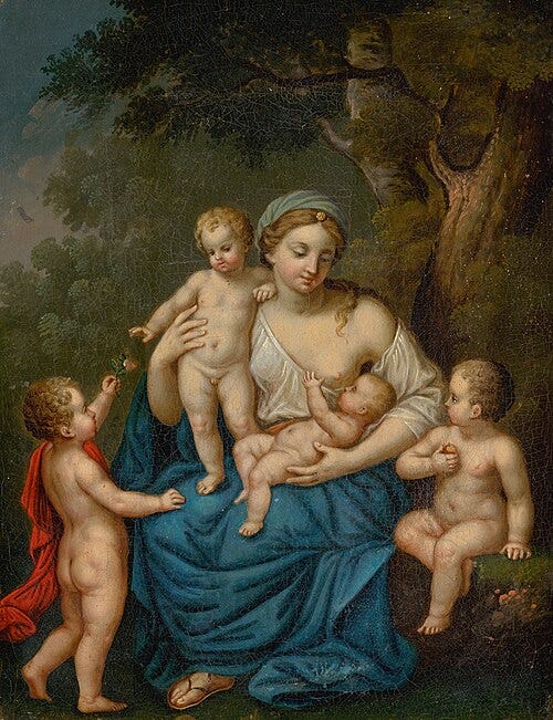 File:Stredoeurópsky maliar zo začiatku 19. storočia - Allegory of Motherhood - O 3194 - Slovak National Gallery.jpg