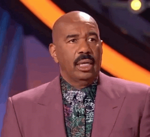 Steve Harvey Stunned Reaction GIF | GIFDB.com