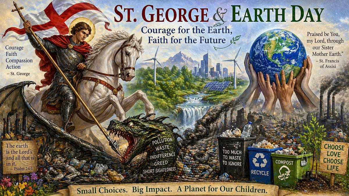 Saint George and Earth Day - by Hon. Rev. Dr. Jayme Mathias