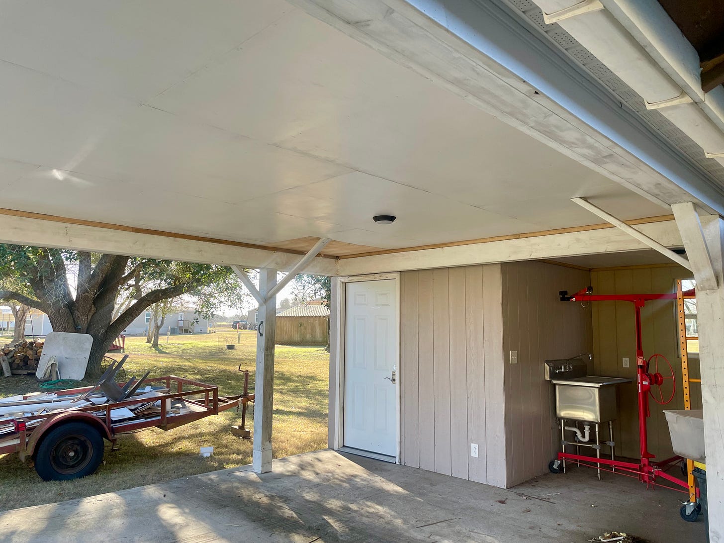 My photo of the improved Rec room.