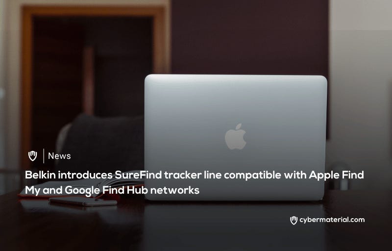 Belkin Introduces SureFind Trackers for Apple Find My and Google