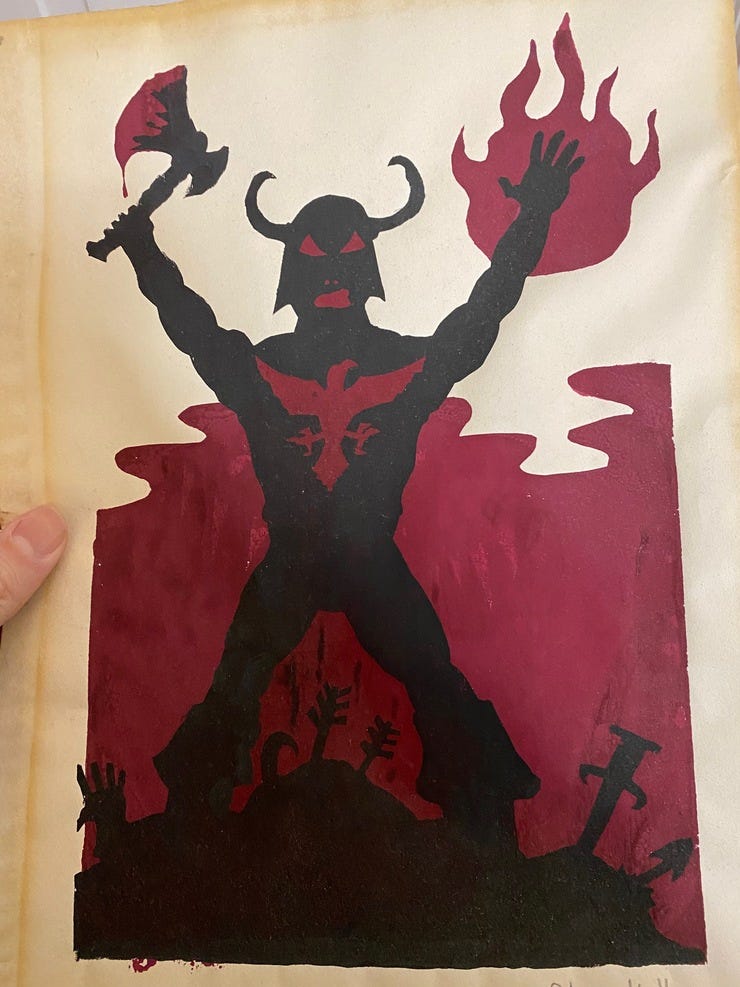 Middle school silk screen