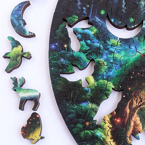 Leogor Nature's Balance Wooden Jigsaw Puzzle