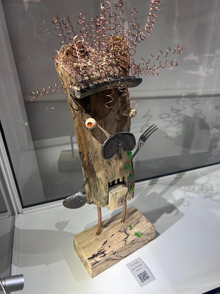 FOR SALE: Part of the Art BRUT Exhibition, June 2025 at Swindon Art Museum.