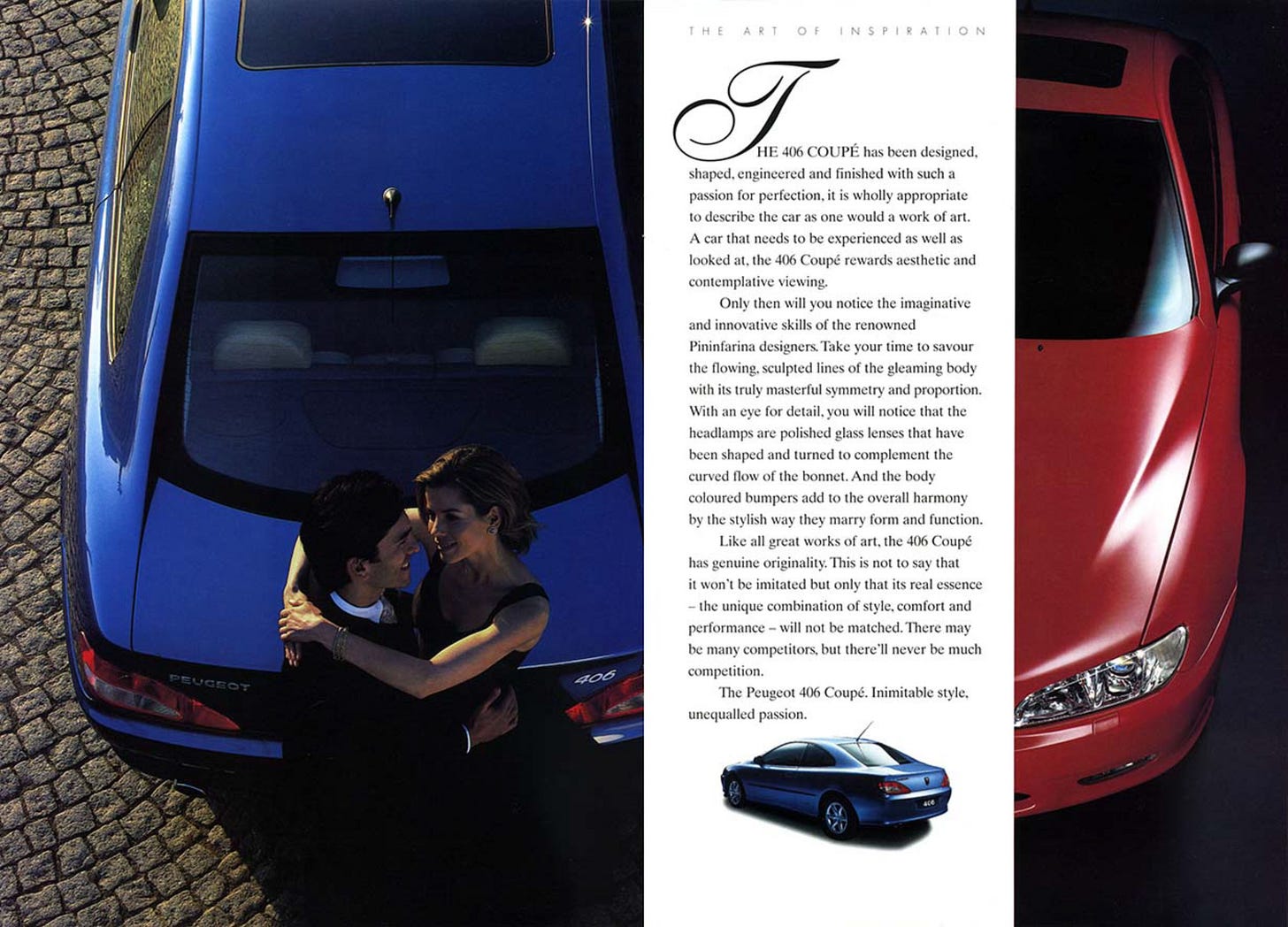 Peugeot 406 Coupe 1998 UK brochure Peugeot 406 Coupe 1998 UK brochure