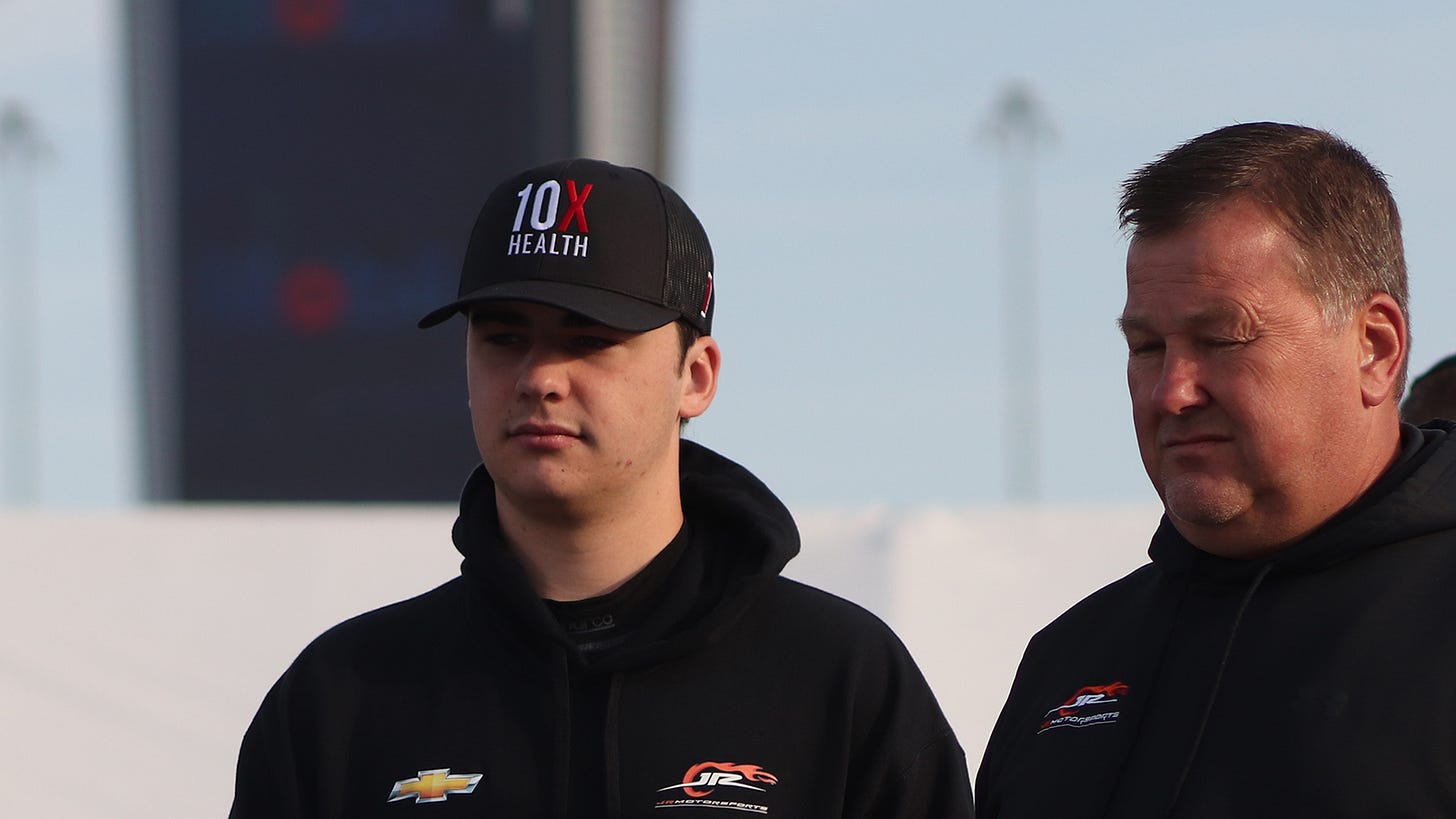 Mardy Lindley suspended NASCAR Xfinity Series JR Motorsports Sam Mayer penalty Darlington Raceway 2024 NASCAR penalty report